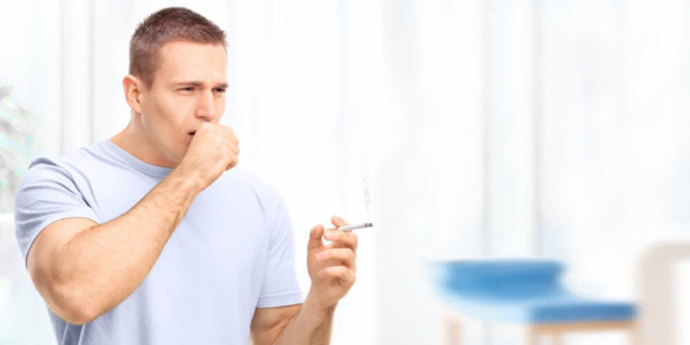 Symptoms of smoker's cough